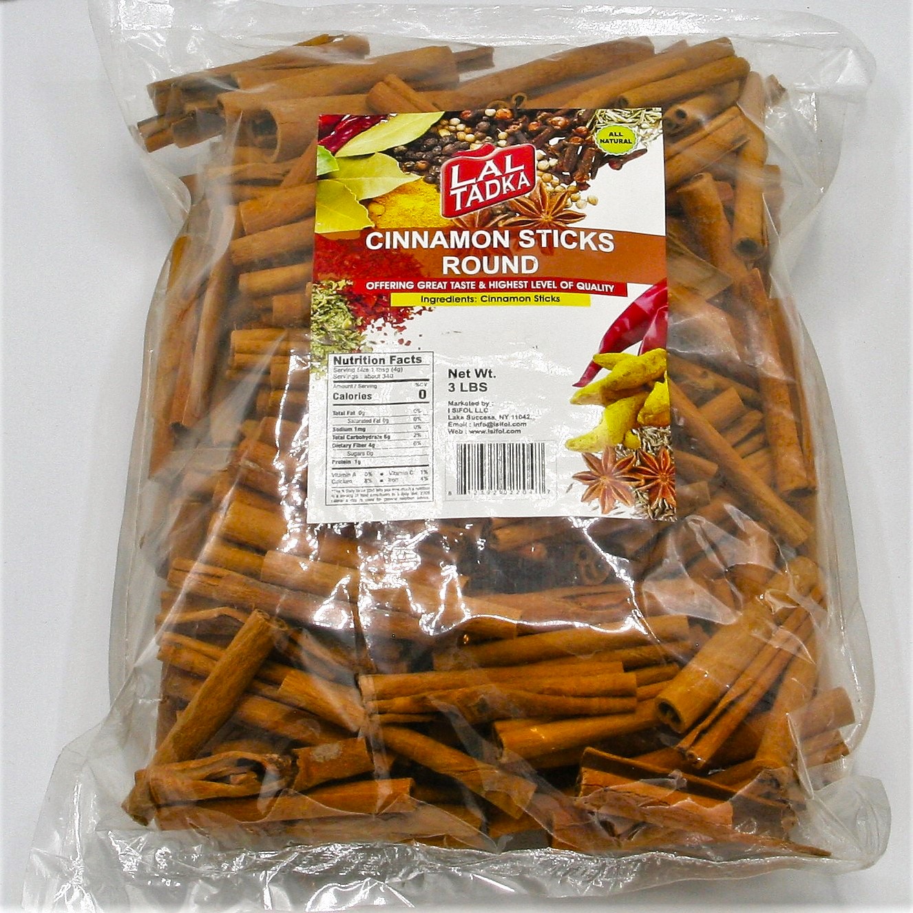 Cinnamon Sticks Round Pouch